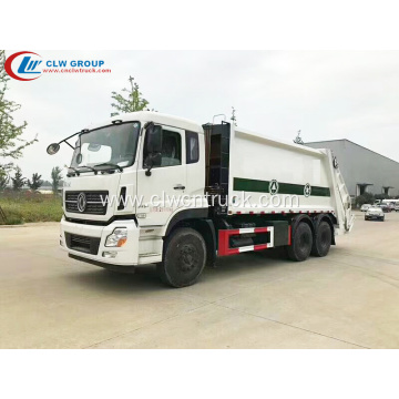 Deluxe type Dongfeng 270hp 18cbm Refuse Recycling Truck